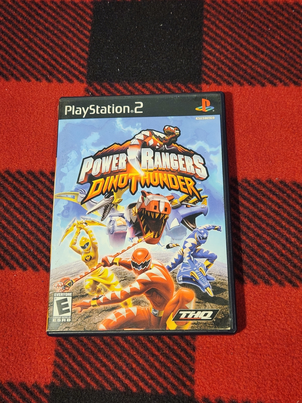 Power Rangers: Dino Thunder PS2 PlayStation 2 Case And Game Only- No Manual